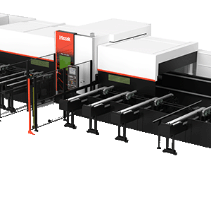 Mazak FG-400 NEO multi-axis laser cutter for pipe and structural processing with CNC pipe cutting capability.