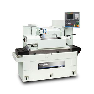 Shigiya GPS-30; GPS-30B compact CNC grinding machine with advanced grinding technology for shaft production and precision hard turning replacement.