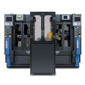 Shigiya GPV-10; GPV-10 vertical CNC cylindrical grinder with compact design, precision grinding capability, and automation-ready CNC for small-part production.