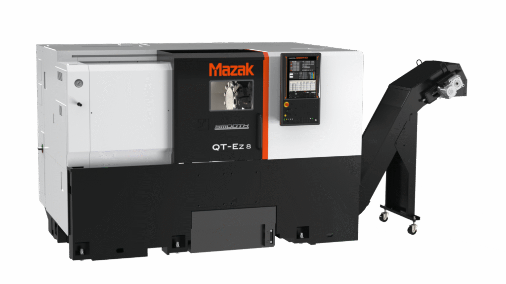 Mazak QT-Ez 8, CNC applications, machining operations, automation technology