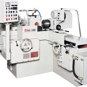Shigiya SG-38; Shigiya SG-38B horizontal rotary grinder used for precision face grinding, bearing spacer grinding, slitter knife grinding, and diamond wheel grinder applications.