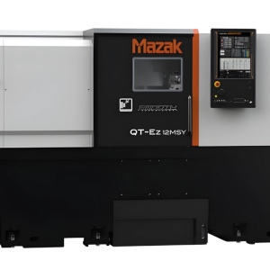 Mazak QT-Ez 12 machining center with SmoothEz CNC control for precision engineering and automation-ready CNC applications.