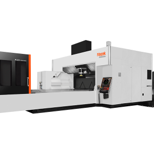 Mazak FJV-100 CNC milling machine with double-column vertical machining construction and CNC machining solutions for precision large-part production.