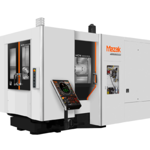 Mazak HCN-5000 horizontal machining center with rigid horizontal mill construction and Mazak engineering for speed, accuracy, and automation.