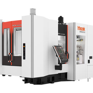Mazak HCN-5000 NEO horizontal machining center with reinforced frame, high-speed spindle, and automation machine tool solutions for high-volume manufacturing.