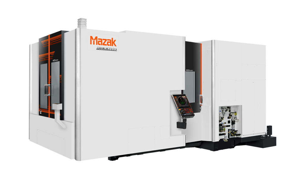 Mazak HCN-8800 horizontal machining center for large workpiece machining, featuring high-speed machining solutions and automation-ready design.