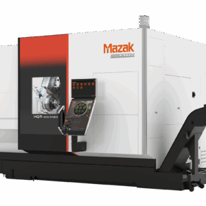 Mazak HQR-200 NEO turning CNC machine with multi-channel CNC system and SmoothG control delivers efficient, high-precision CNC turning for complex parts.
