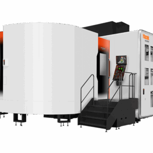 Mazak Integrex e-1850V vertical turning and milling machine shown as advanced manufacturing equipment for high-precision, large workpiece machining solutions.