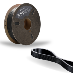 Smooth TPU 95A flexible TPU 3D material for elastomeric 3D printing and impact-resistant rubber-like additive manufacturing parts.