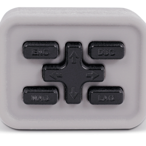 VisiJet M2E-BK70 printed component showcasing durable flexible material with smooth surface finish.